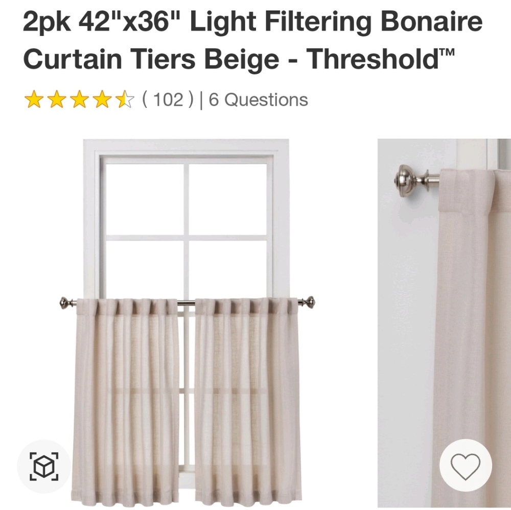 2 pk curtains